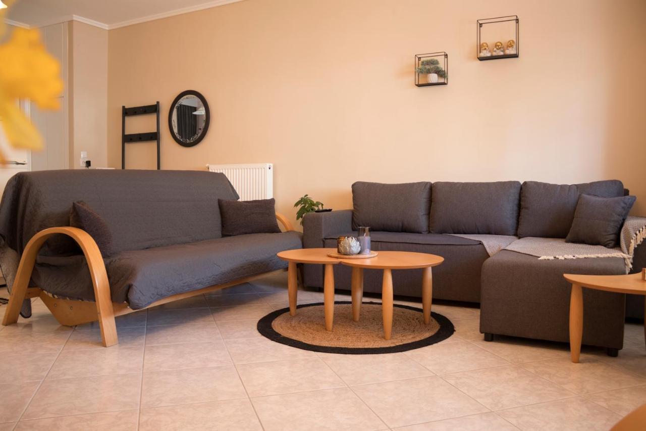 Silene Luxury Apartment Néa Péramos 外观 照片